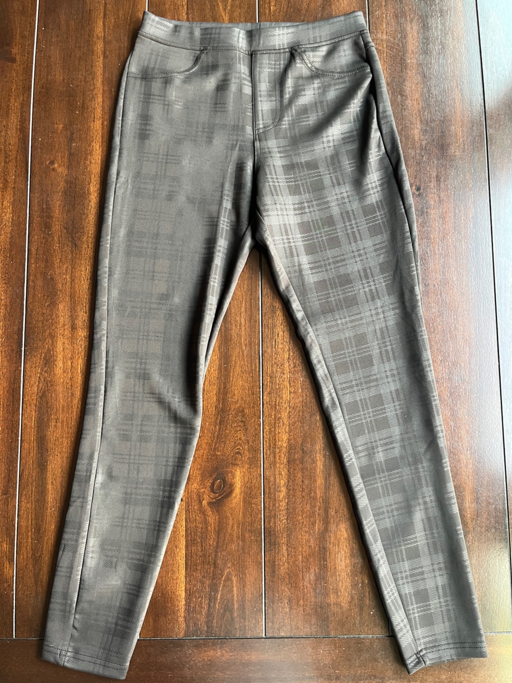 Xhilaration Gray Plaid Dress Slacks